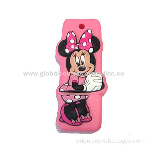 Disney cartoon usb disk with 1 to 32GB Memory Capacity, Free Sample and Package